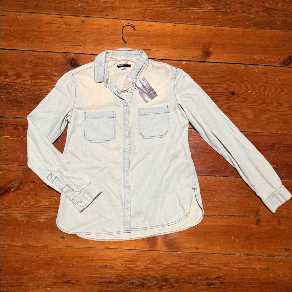 BDG Light Blue Button Down Shirt
